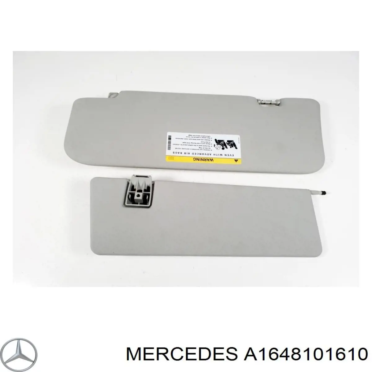 Сонцезахисний козирок A1648101610 Mercedes
