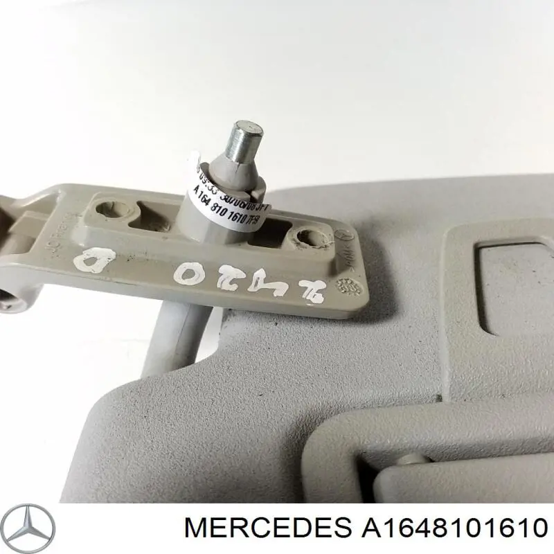 A1648101610 Mercedes Козирок протисонячний