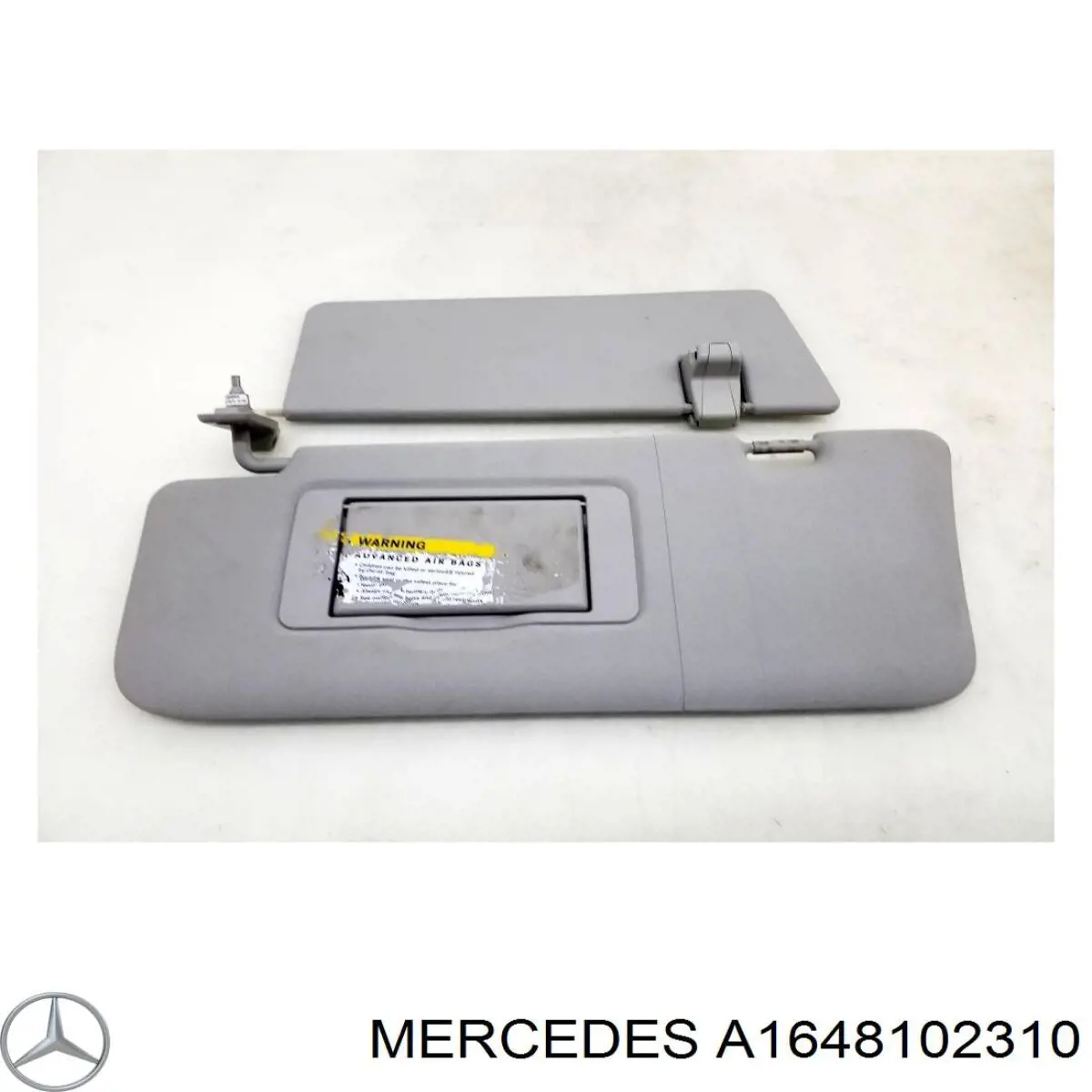 A1648102310 Mercedes Козирок протисонячний