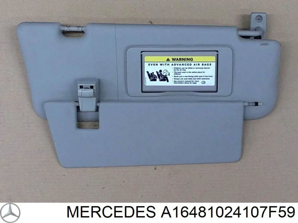 Козирок сонцезахисний автомобіля Mercedes A16481024107F59 ціна, від 13.78 USD