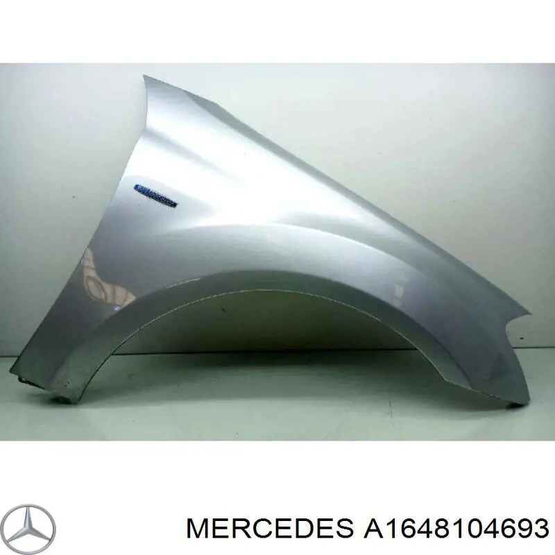 Праве бічне дзеркало Mercedes A1648104693 ціна, від 307.22 USD