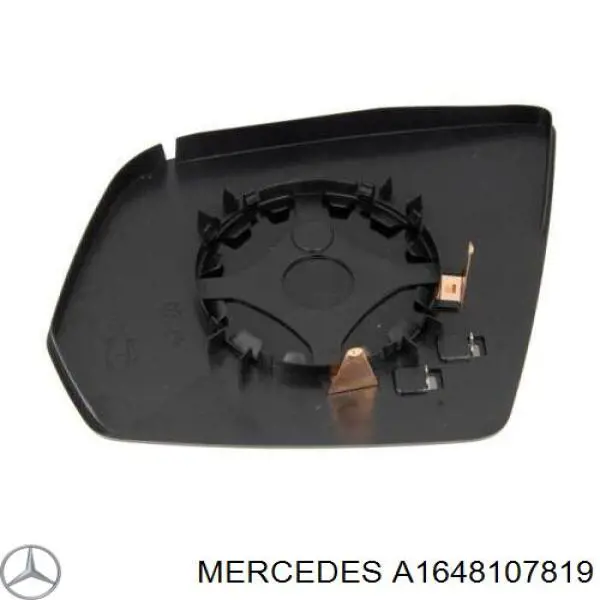 A1648107819 Mercedes дзеркальний елемент дзеркала заднього виду, правого