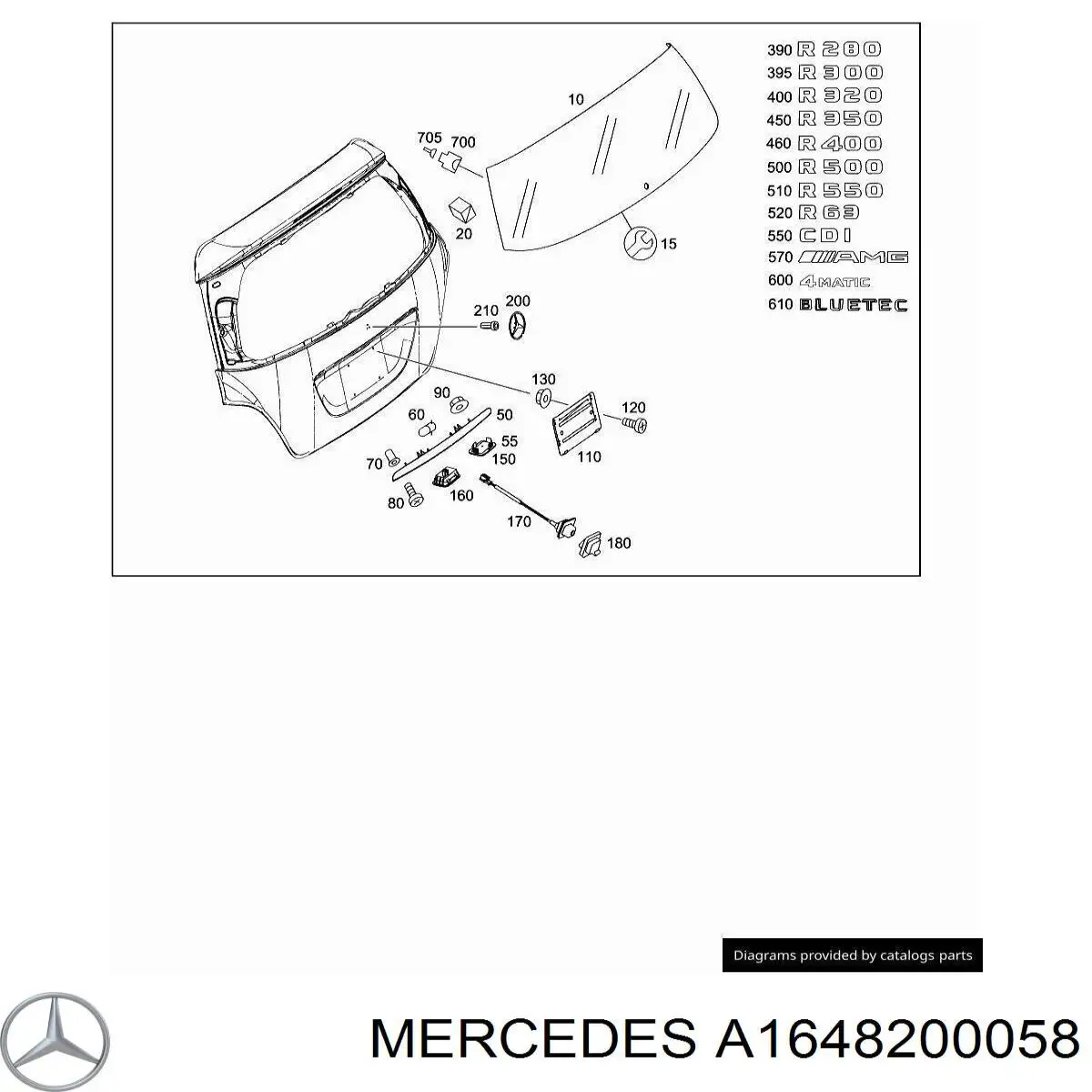  A1648200058 Mercedes