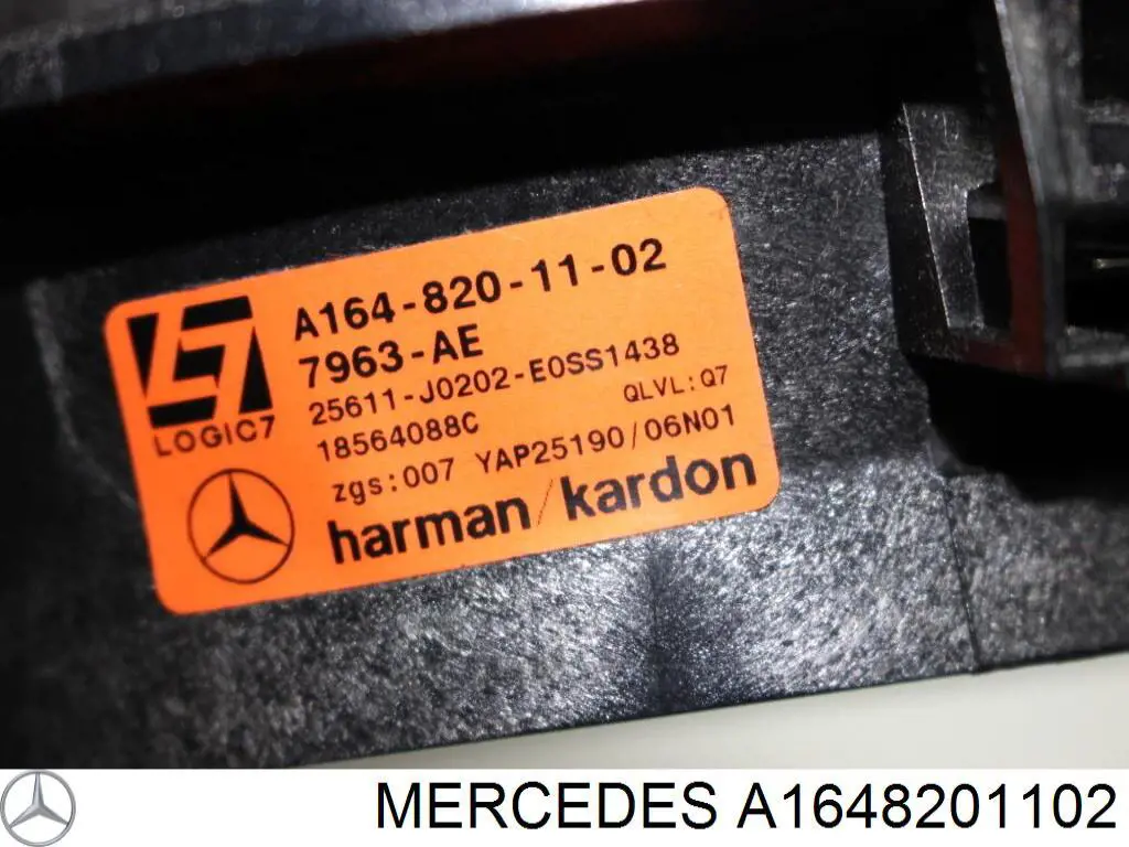 Динамік задньої двері A1648201102 Mercedes