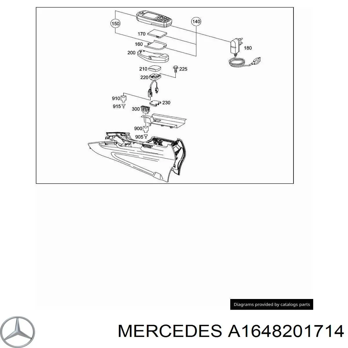A1648201714 Mercedes 