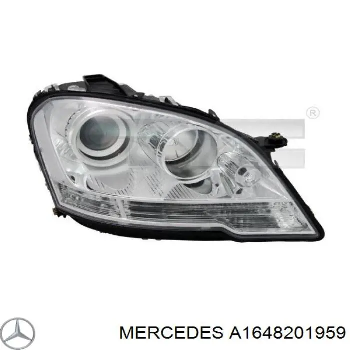 A1648201959 Mercedes Фара дальнього світла в зборі