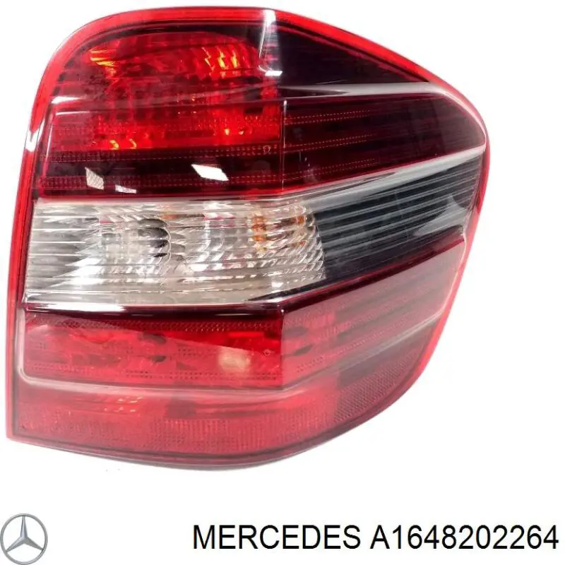 Задня права фара A1648201864 Mercedes