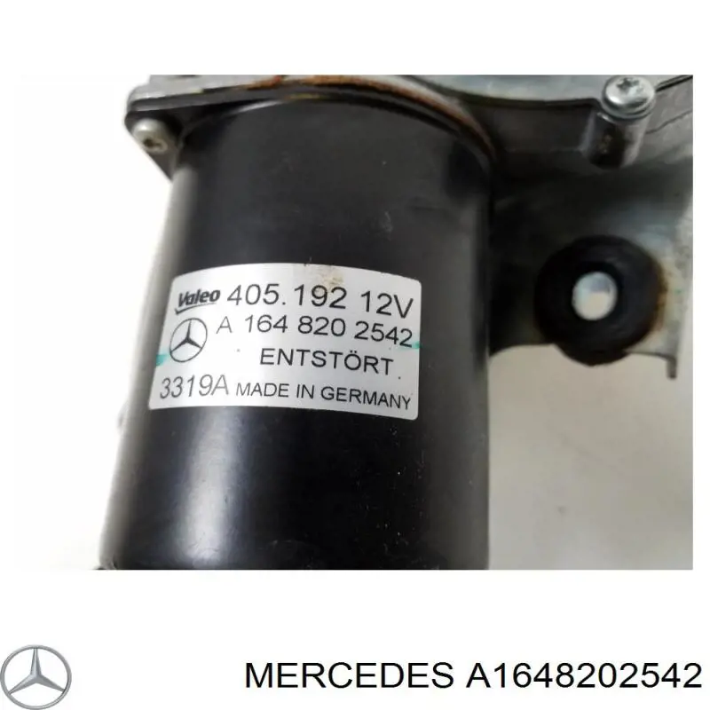 Мотор стеклоочищувача Mercedes A1648201842 ціна, від 21.65 USD