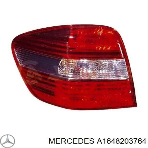 Ліхтар задній лівий Mercedes A1648203764 ціна, від 64.61 USD