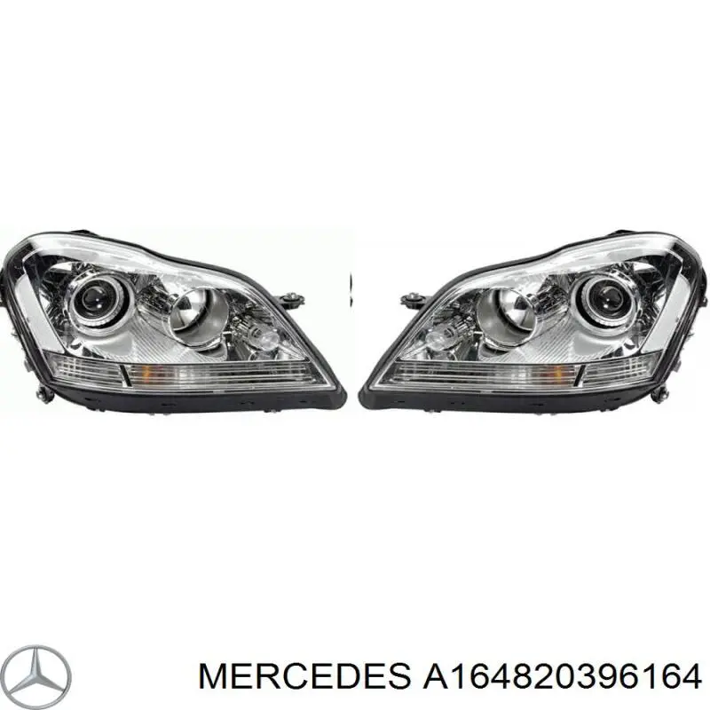 Фара ліва A164820396164 Mercedes