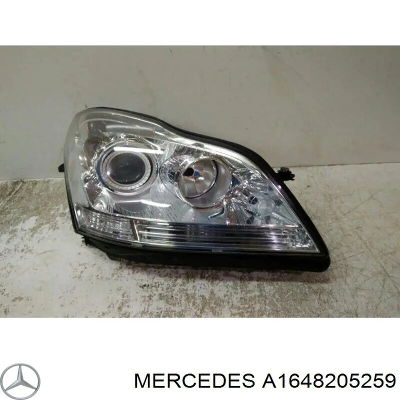 Фара права A1648205259 Mercedes