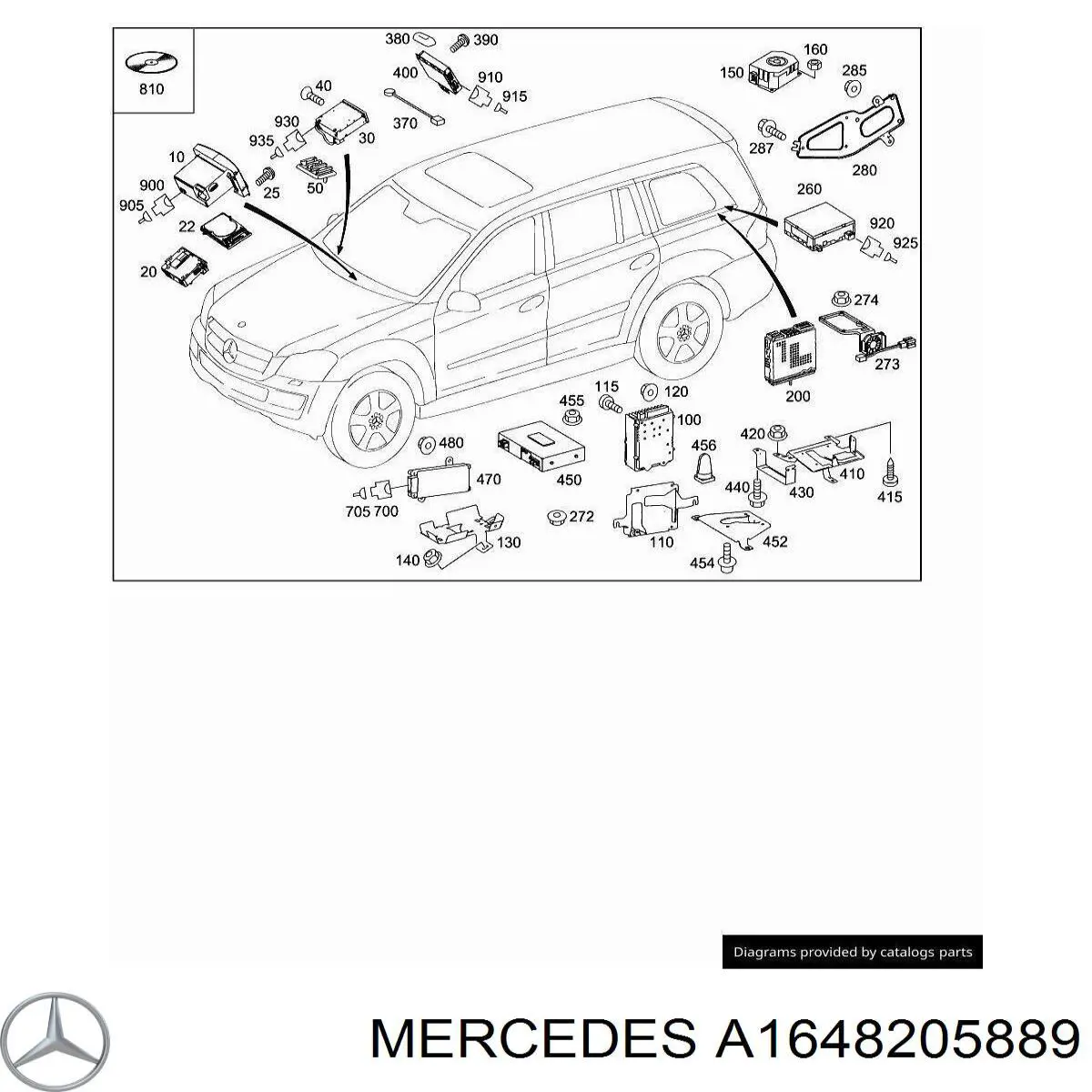 A1648205889 Mercedes 