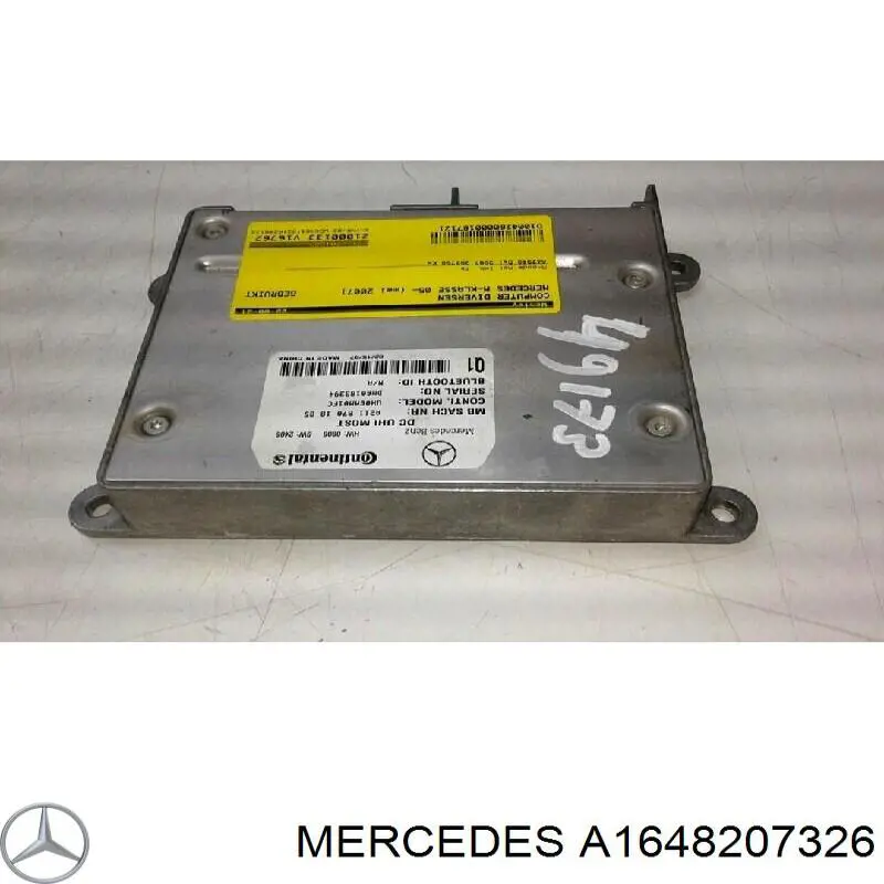 Купити A1648207326 Mercedes Блок комфорту