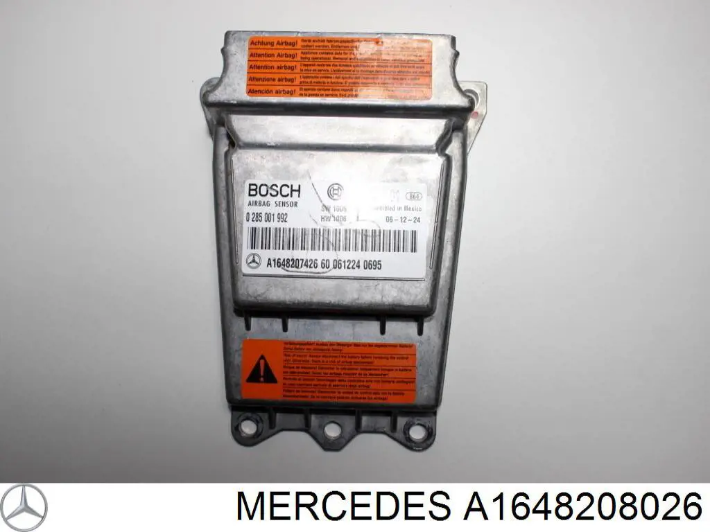 Модуль-процесор керування подушки безпеки Mercedes A1648208026 ціна, від 12.37 USD