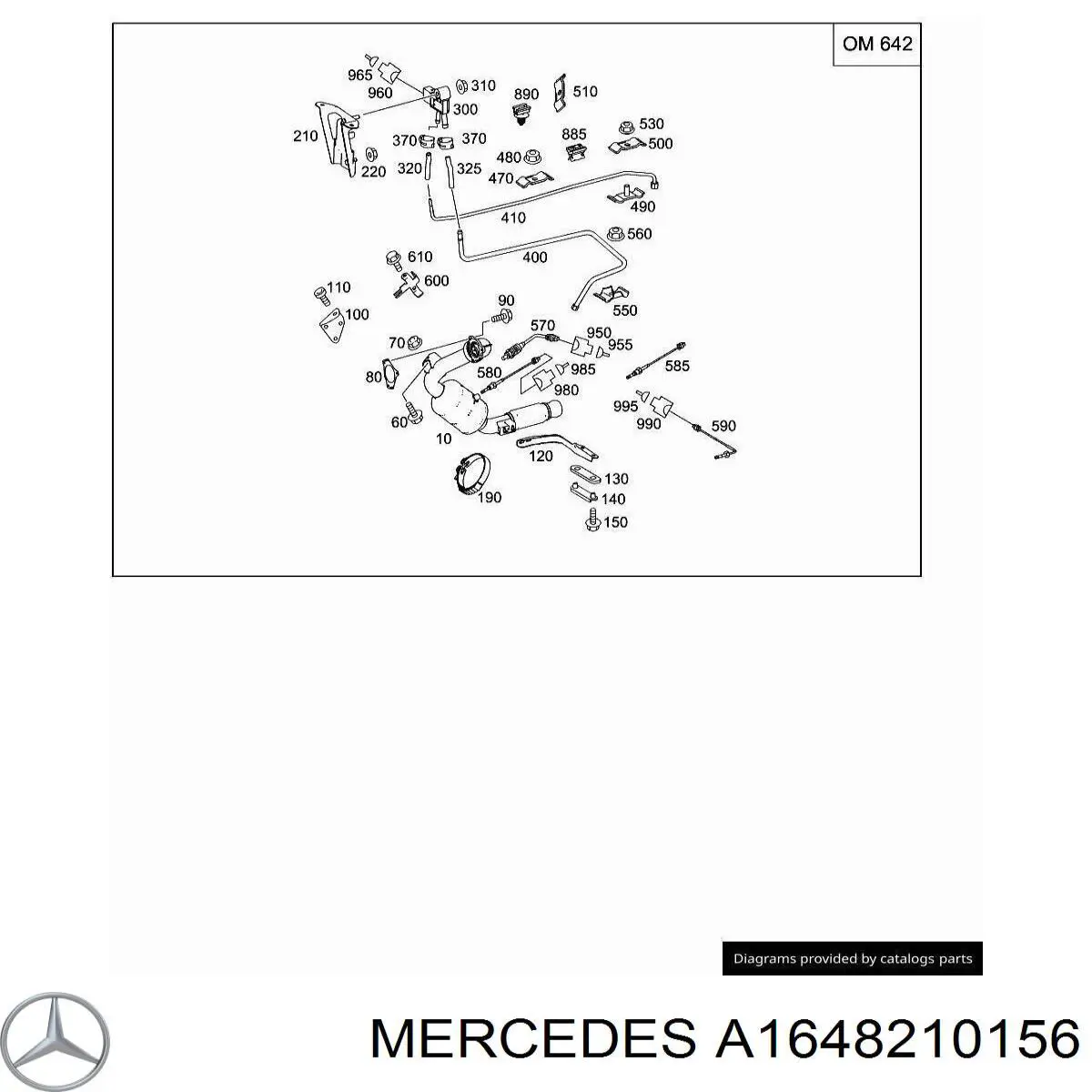A0005400502 Mercedes 