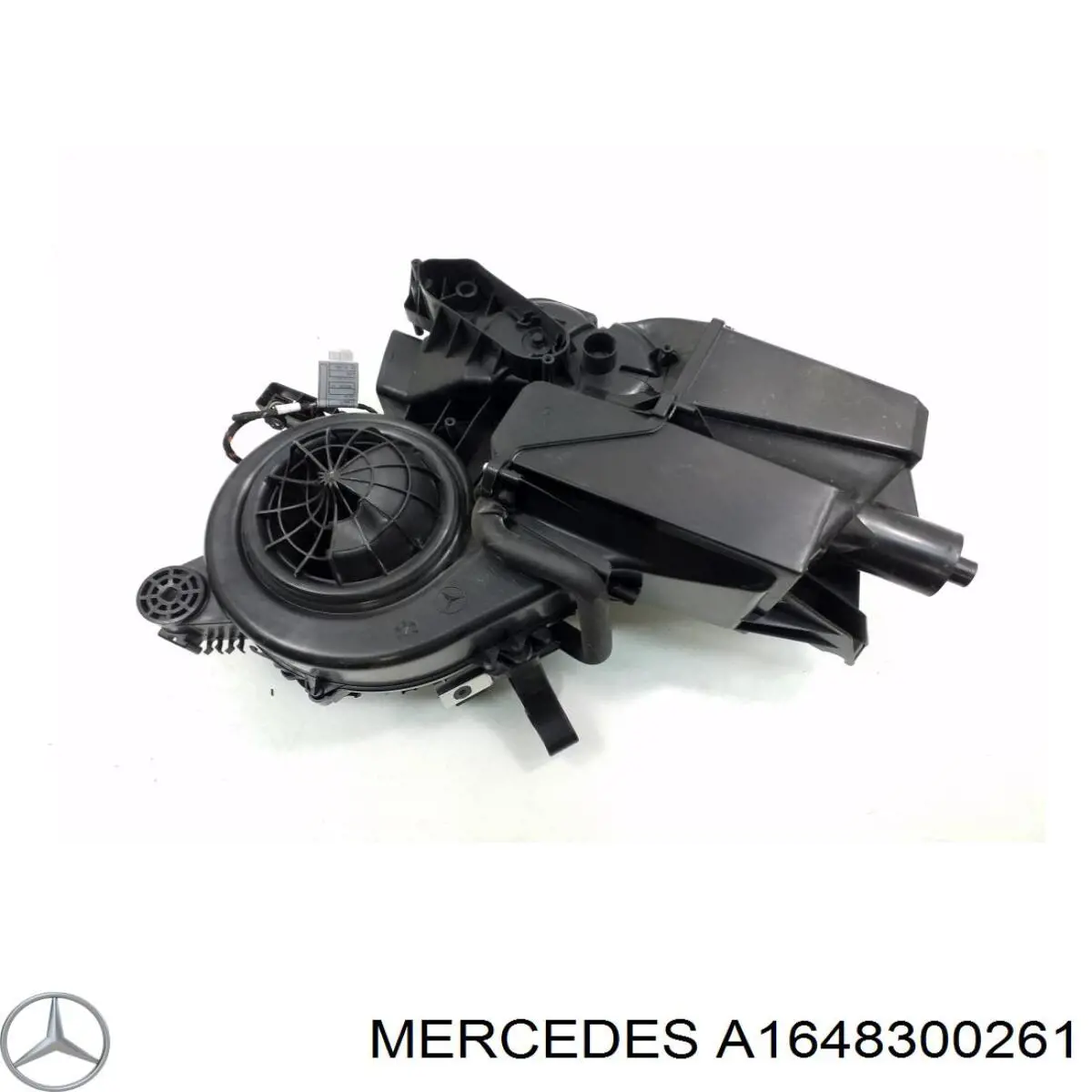 A1648300261 Mercedes радіатор пічки (обігрівача)