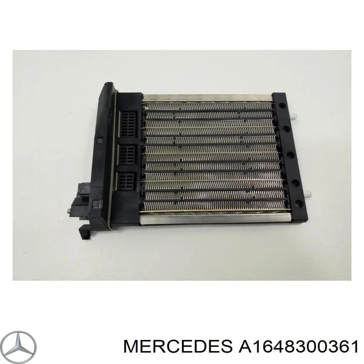Електропідігрівач повітря системи опалення салону Mercedes A1648300361 ціна, від 12.50 USD