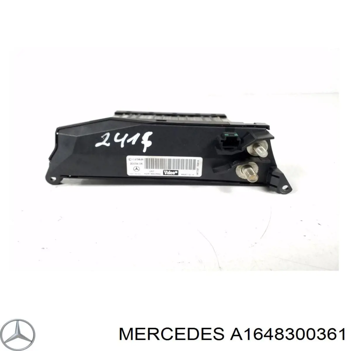 Купити A1648300361 Mercedes Електропідігрівач повітря системи опалення салону