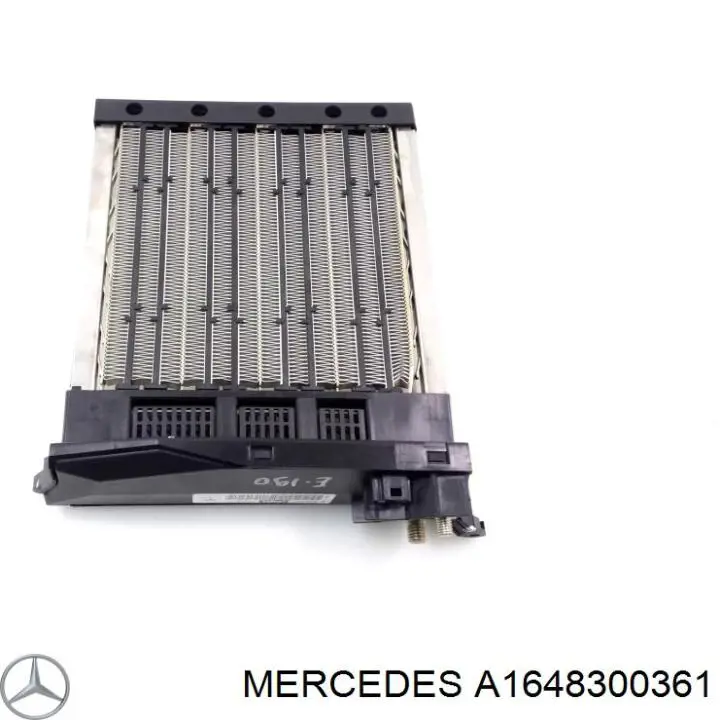 A1648300361 Mercedes Електропідігрівач повітря системи опалення салону