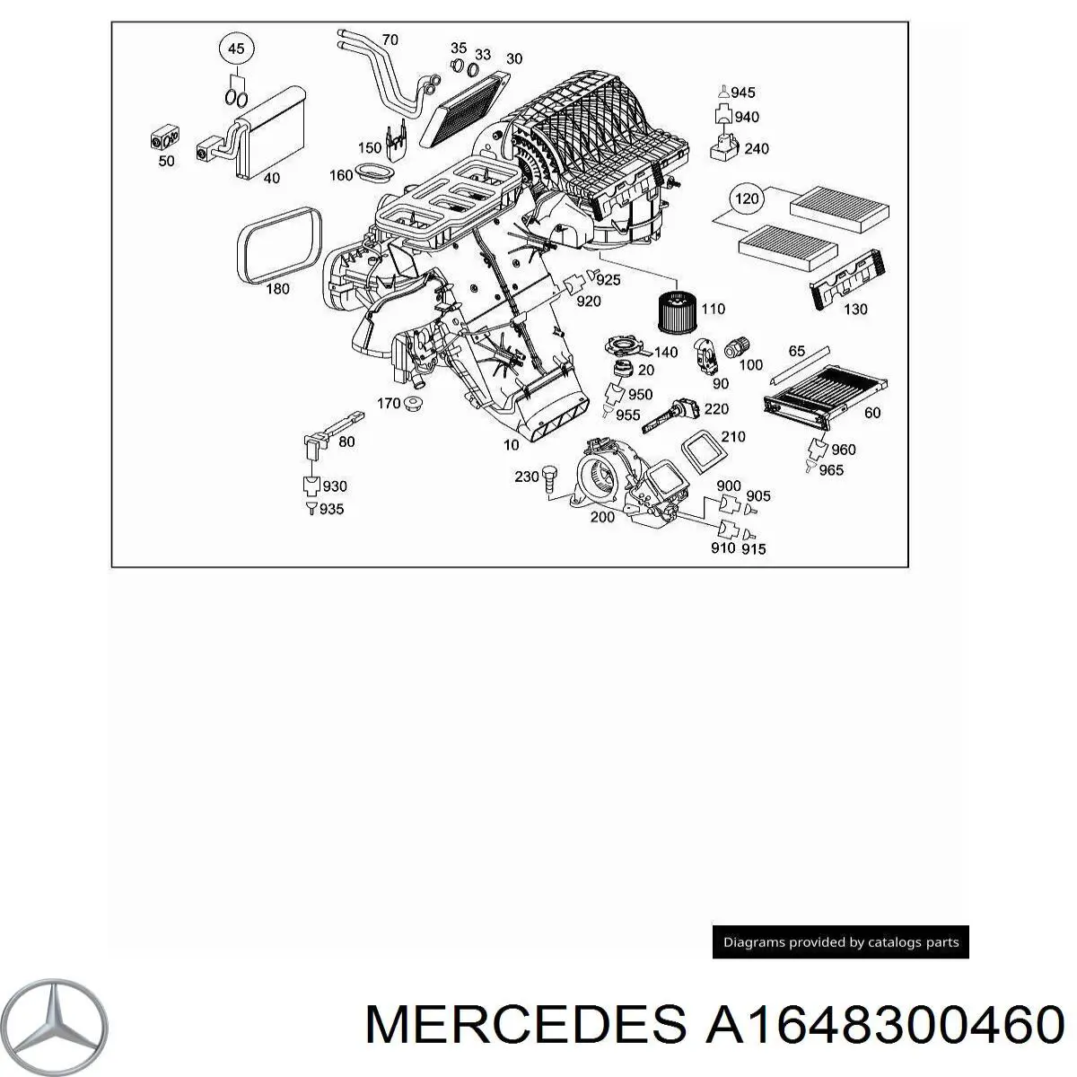 A1648300460 Mercedes 