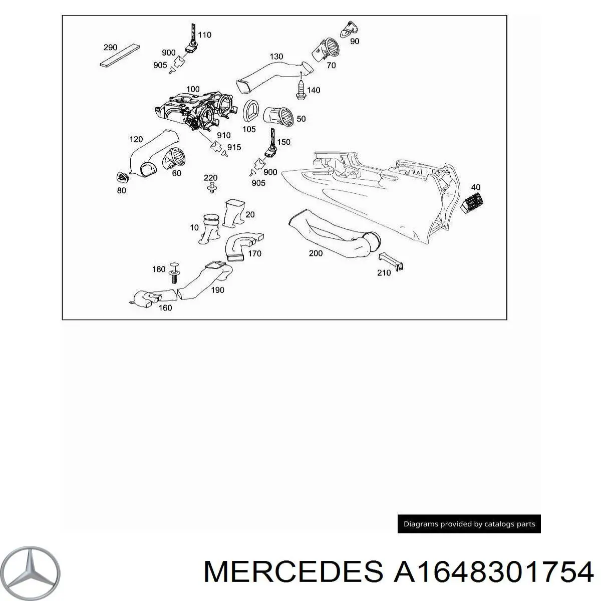A1648301754 Mercedes 