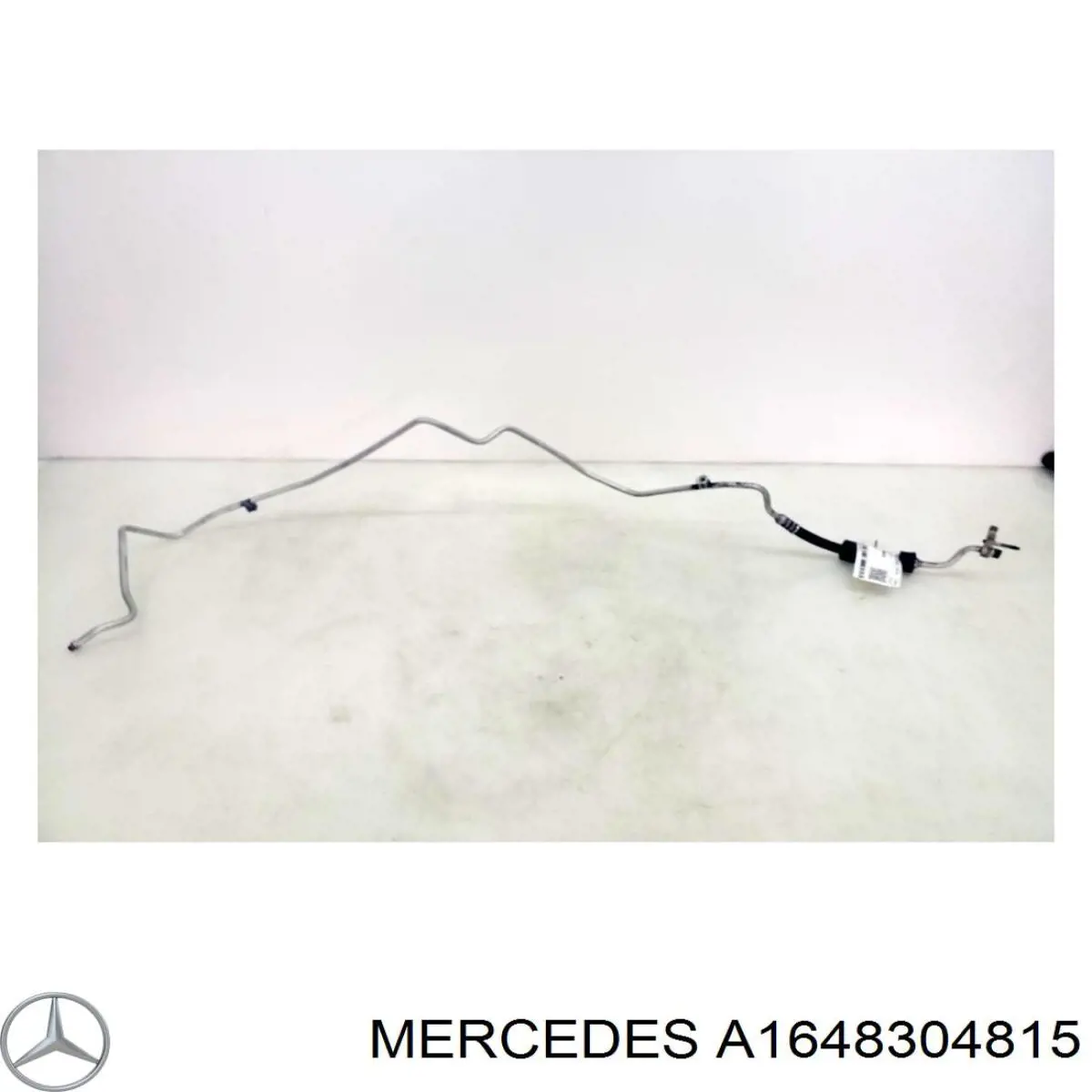 A1648304815 Mercedes шланг кондиціонера, від радіатора до випарника