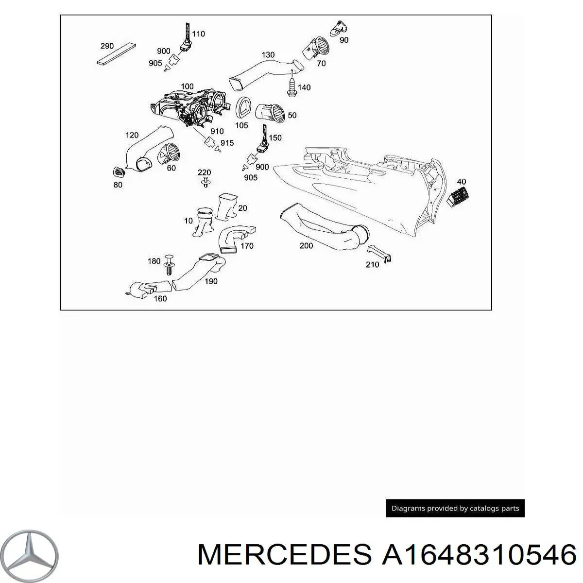 A1648310546 Mercedes 