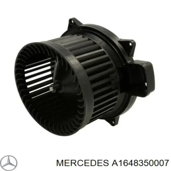 A1648350007 Mercedes двигун вентилятора пічки (обігрівача салону)