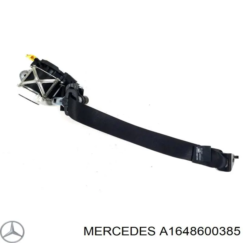 Пасок безпеки задній лівий Mercedes A1648600385 ціна, від 22.78 USD
