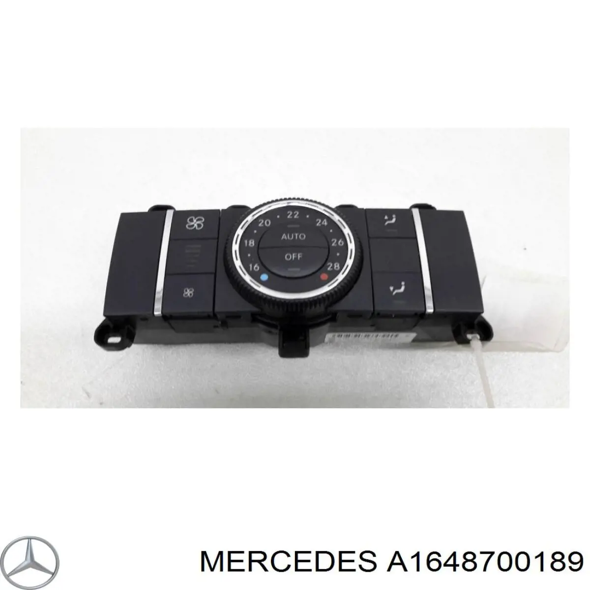 A1648700189 Mercedes Механізм управління кондиціонером