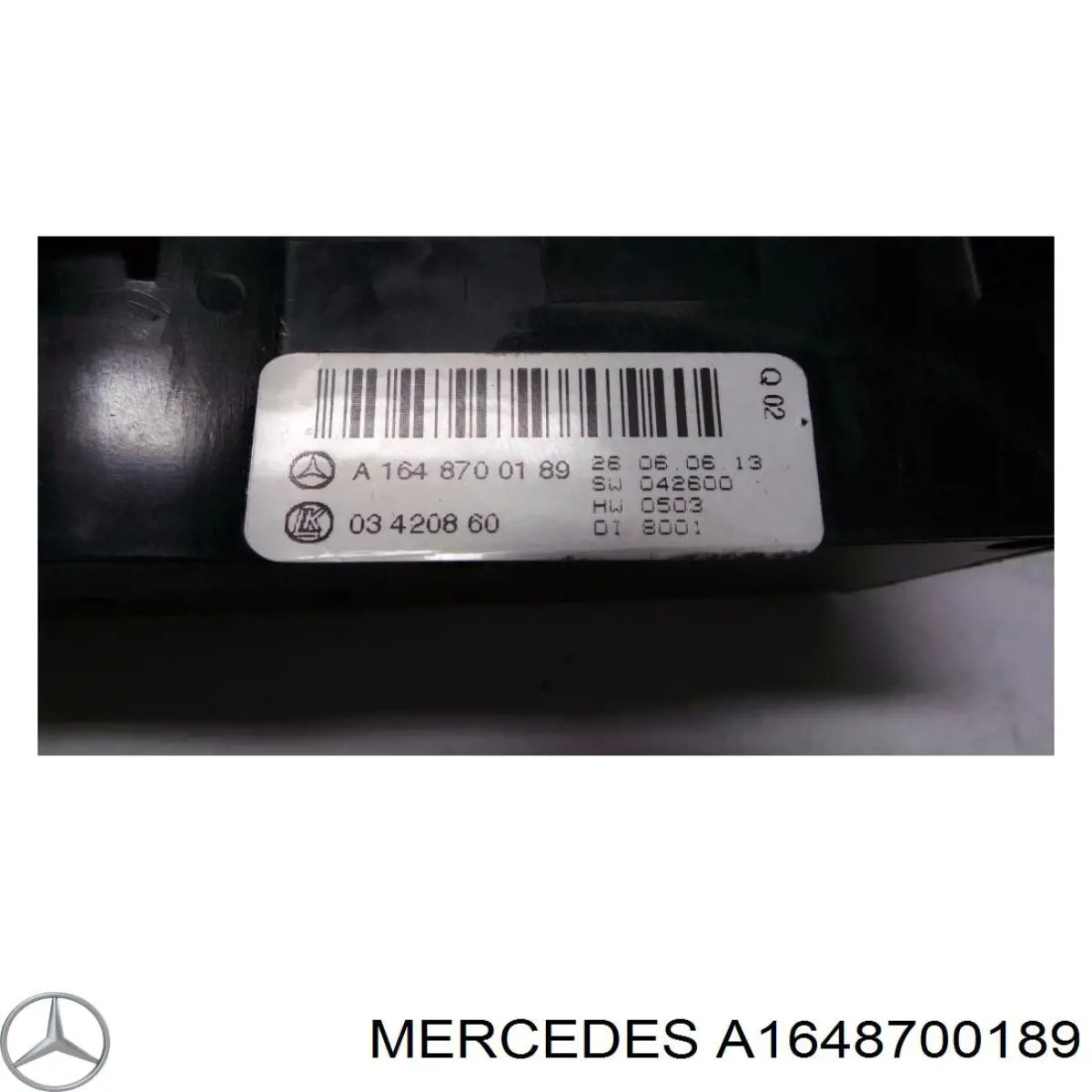 Регулятор вентилятора обігрівача Mercedes A1648700189 ціна, від 19.00 USD