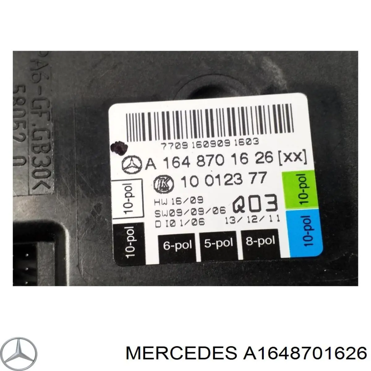 Блок комфорту Mercedes A1648701626 ціна, від 43.45 USD