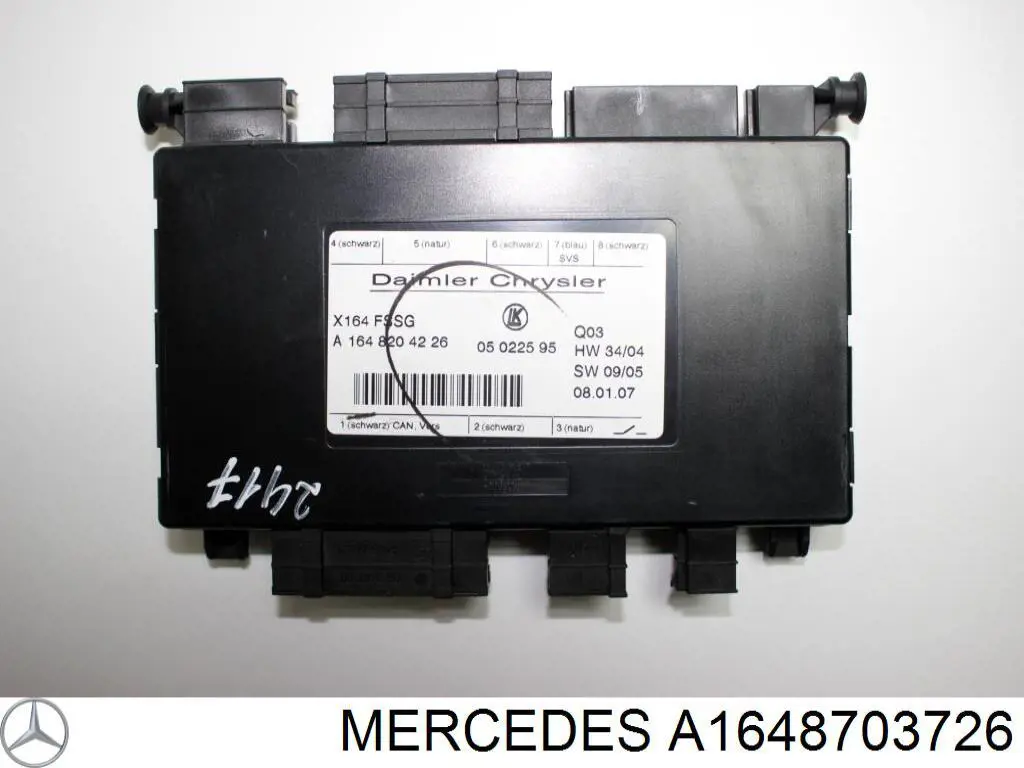 Блок керування сигналами SAM Mercedes A1648703726 ціна, від 10.97 USD