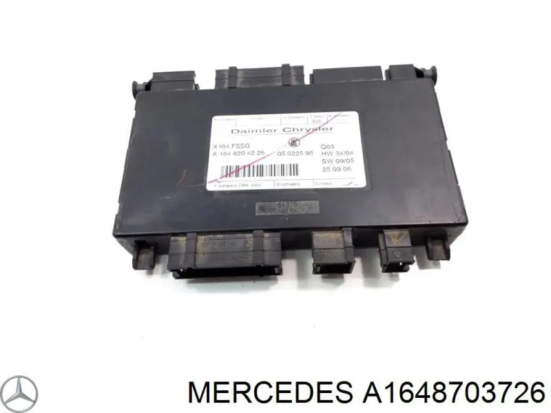 A1648703726 Mercedes Блок керування сигналами SAM