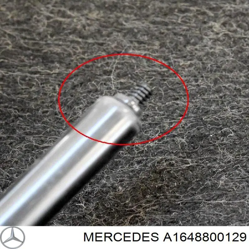 Купити A1648800129 Mercedes Амортизатор капота правий