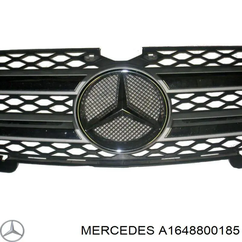 A16488001859776 Mercedes решітка радіатора