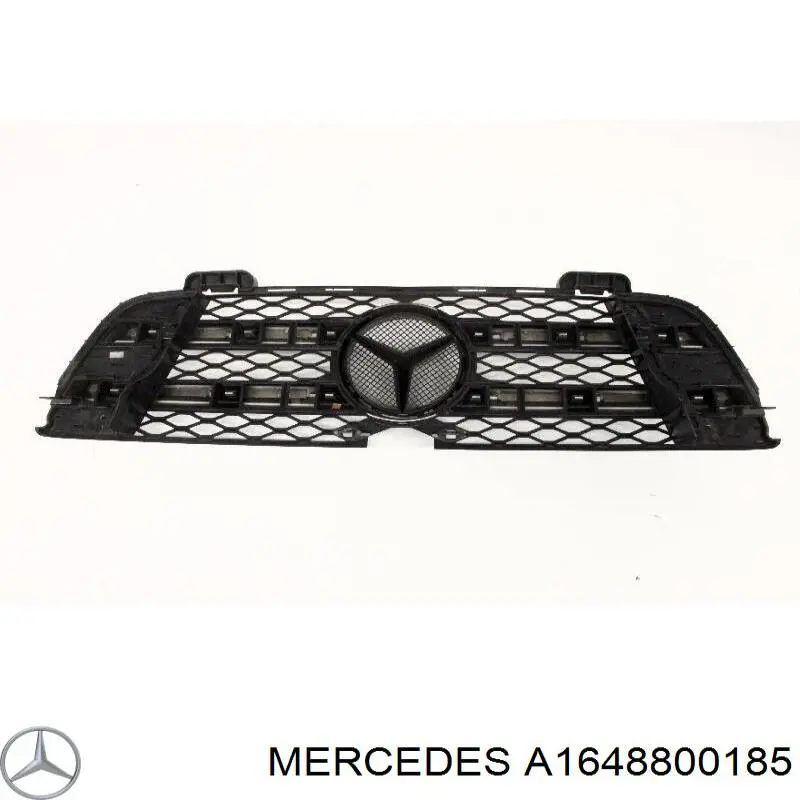 Купити A1648800185 Mercedes Захисна решітка радіатора