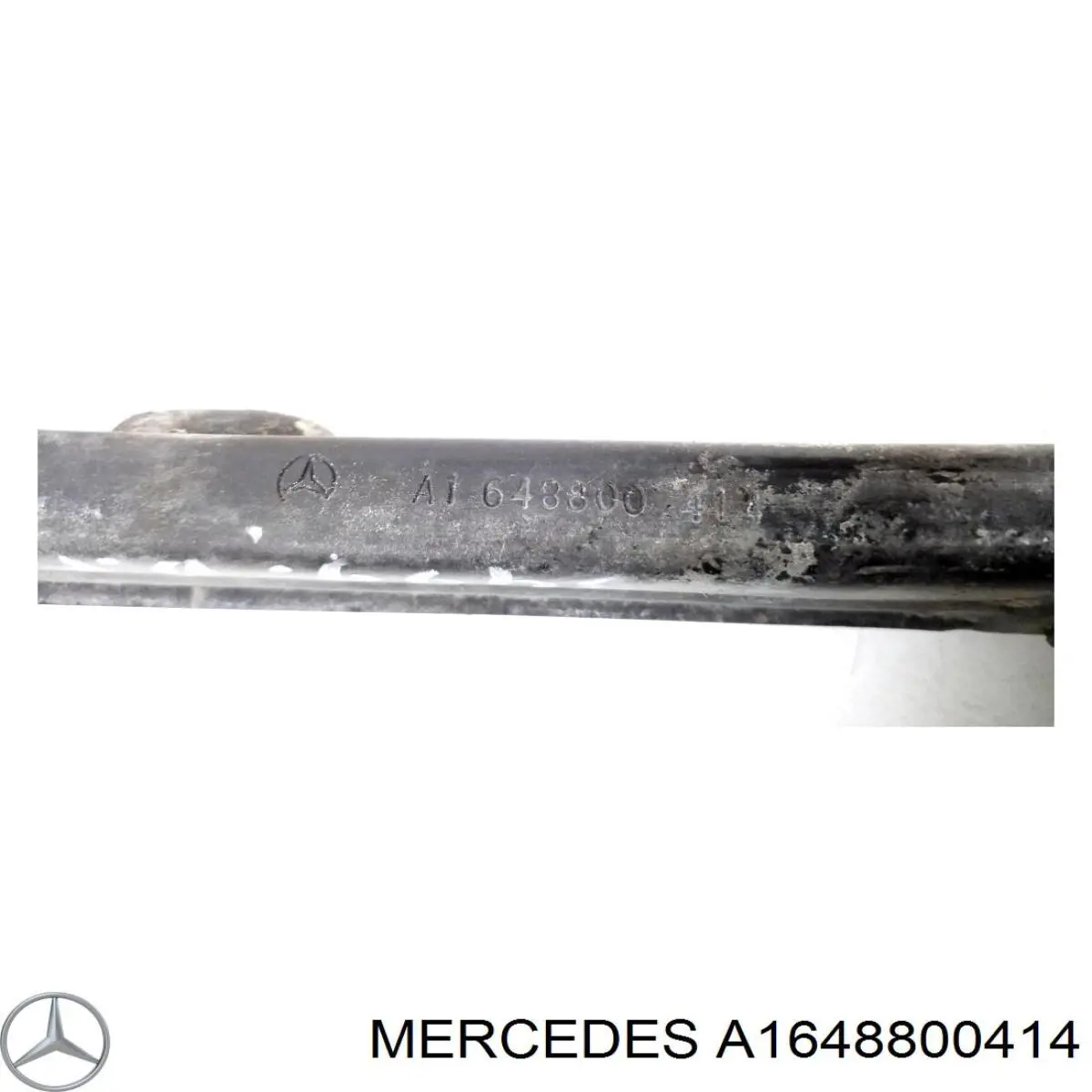 Купити A1648800414 Mercedes Направляюча переднього бампера, права