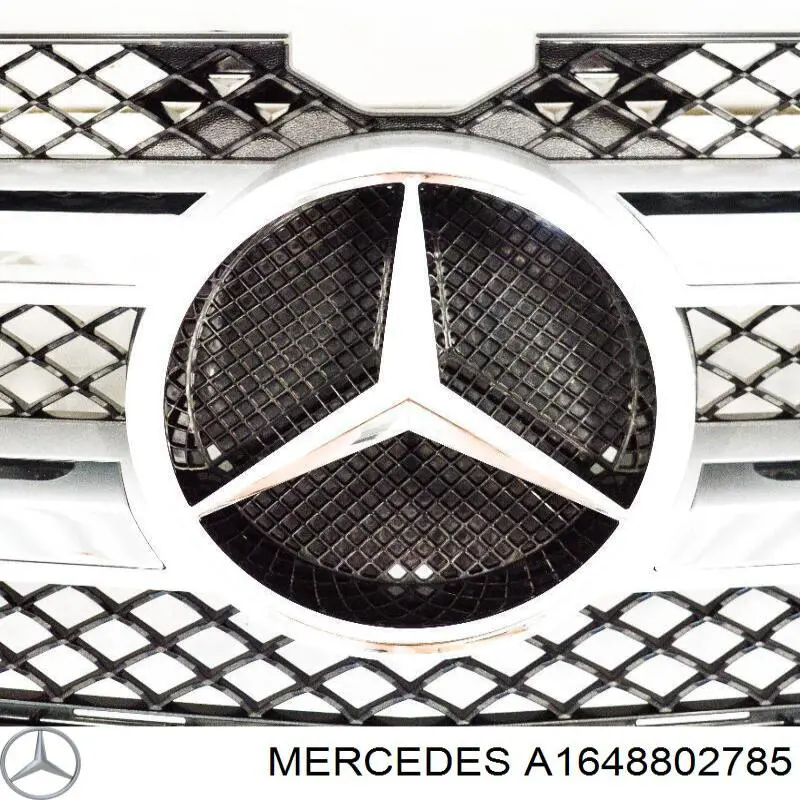 Облицювання радіатора Mercedes A1648802785 ціна, від 191.23 USD