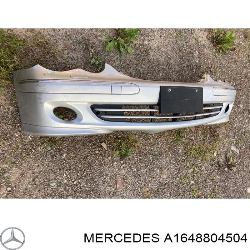 Купити A1648804504 Mercedes Буфер (бампер) передній