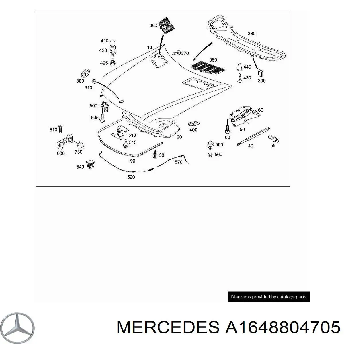 Пластик двірників Mercedes A1648804705 ціна, від 17.76 USD