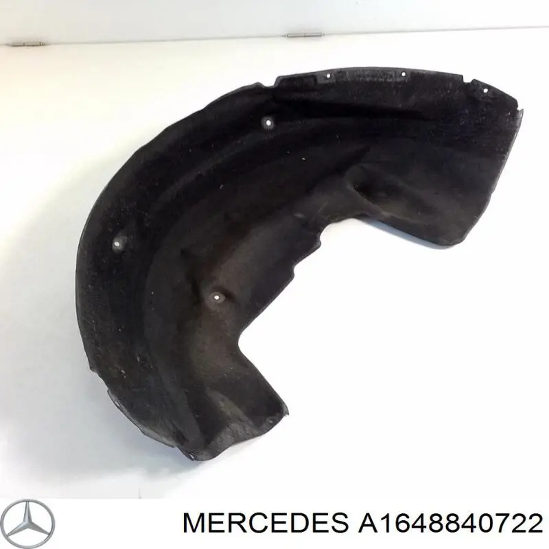 Підкрилок заднього крила, лівий Mercedes A1648840722 ціна, від 55.22 USD