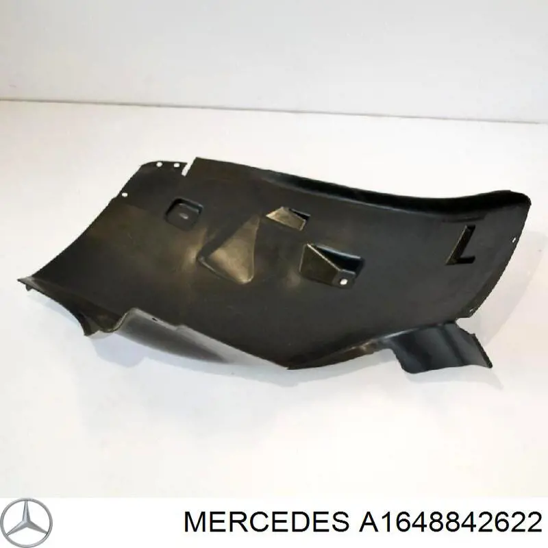 Купити A1648842622 Mercedes Підкрилок переднього крила, правий задній