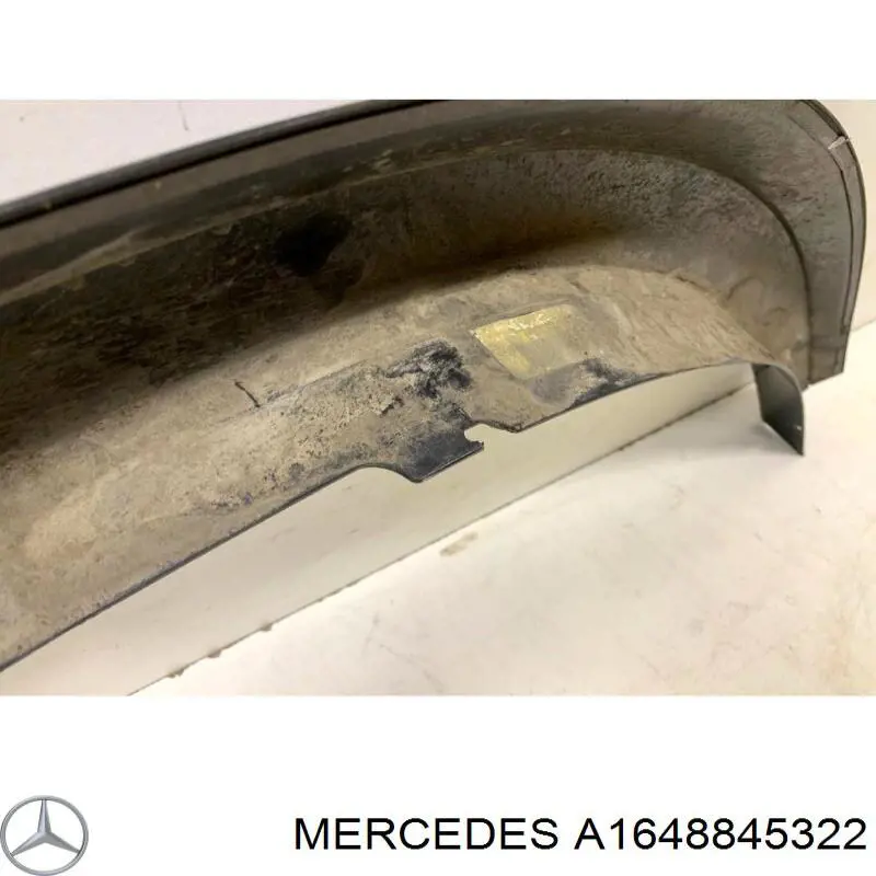 A1648845322 Mercedes Розширювач заднього крила, лівий
