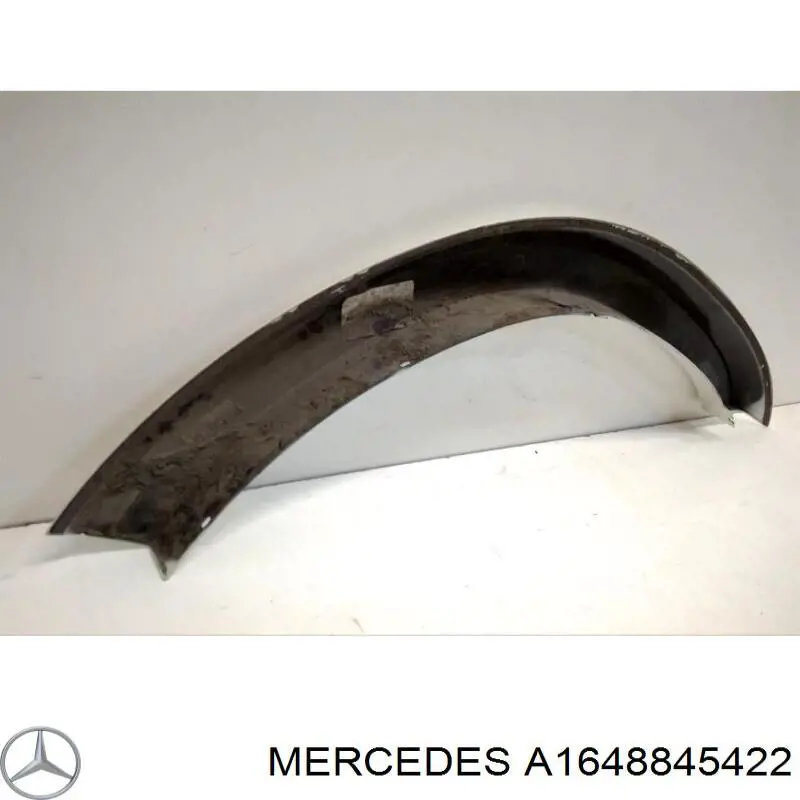 A1648845422 Mercedes Молдинг арки колеса заднього, правий