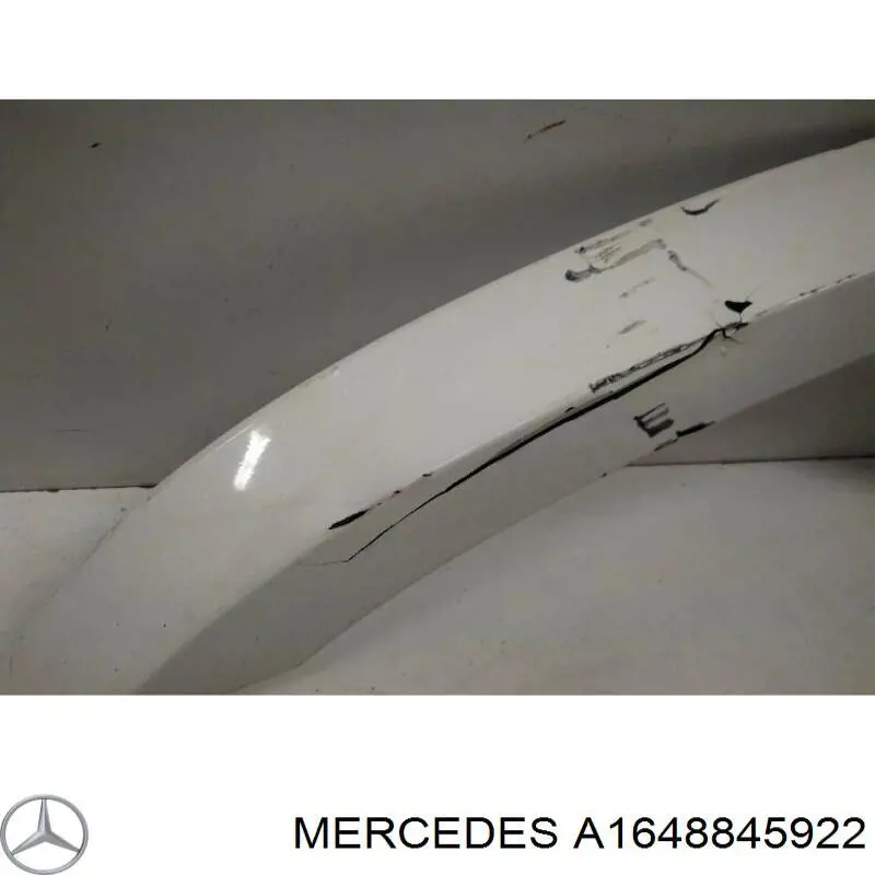 16488459229999 Mercedes розширювач переднього крила, лівий