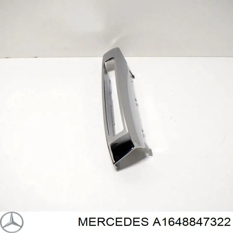 Накладка бампера переднього, ліва на Mercedes GL-Class (X164)