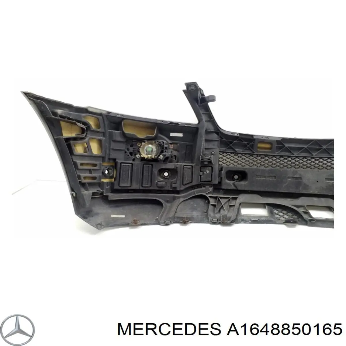 A1648850165 Mercedes бампер передній, внутрішня частина