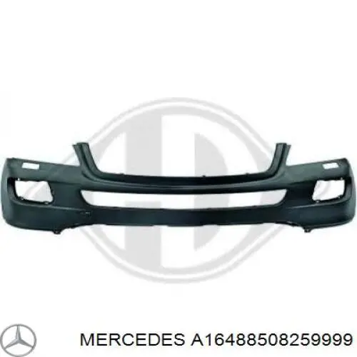 A16488508259999 Mercedes Бампер передній в зборі
