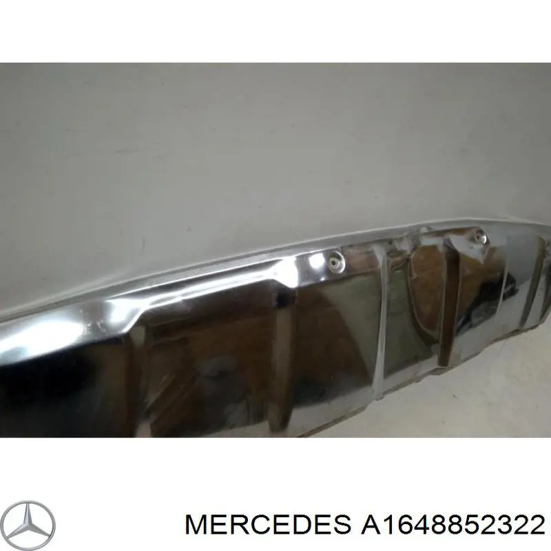 Накладка бампера заднього на Mercedes GL-Class (X164)